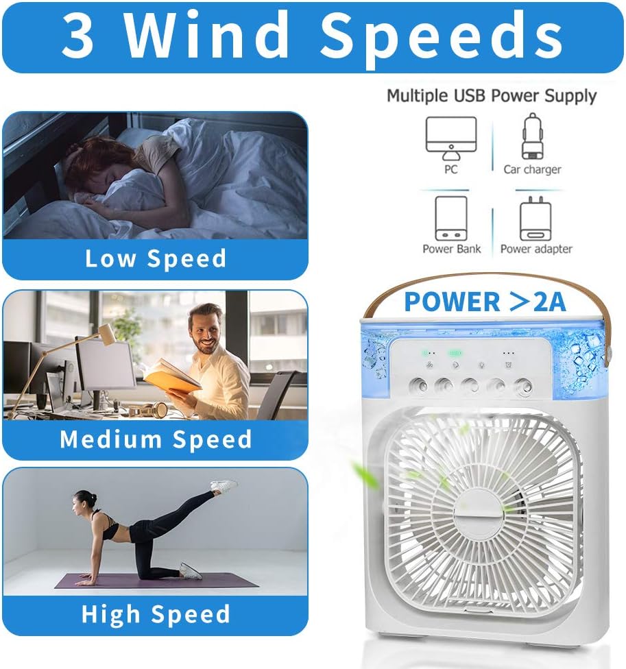 4 in 1 With Ice Water Air Conditioner and Humidifier