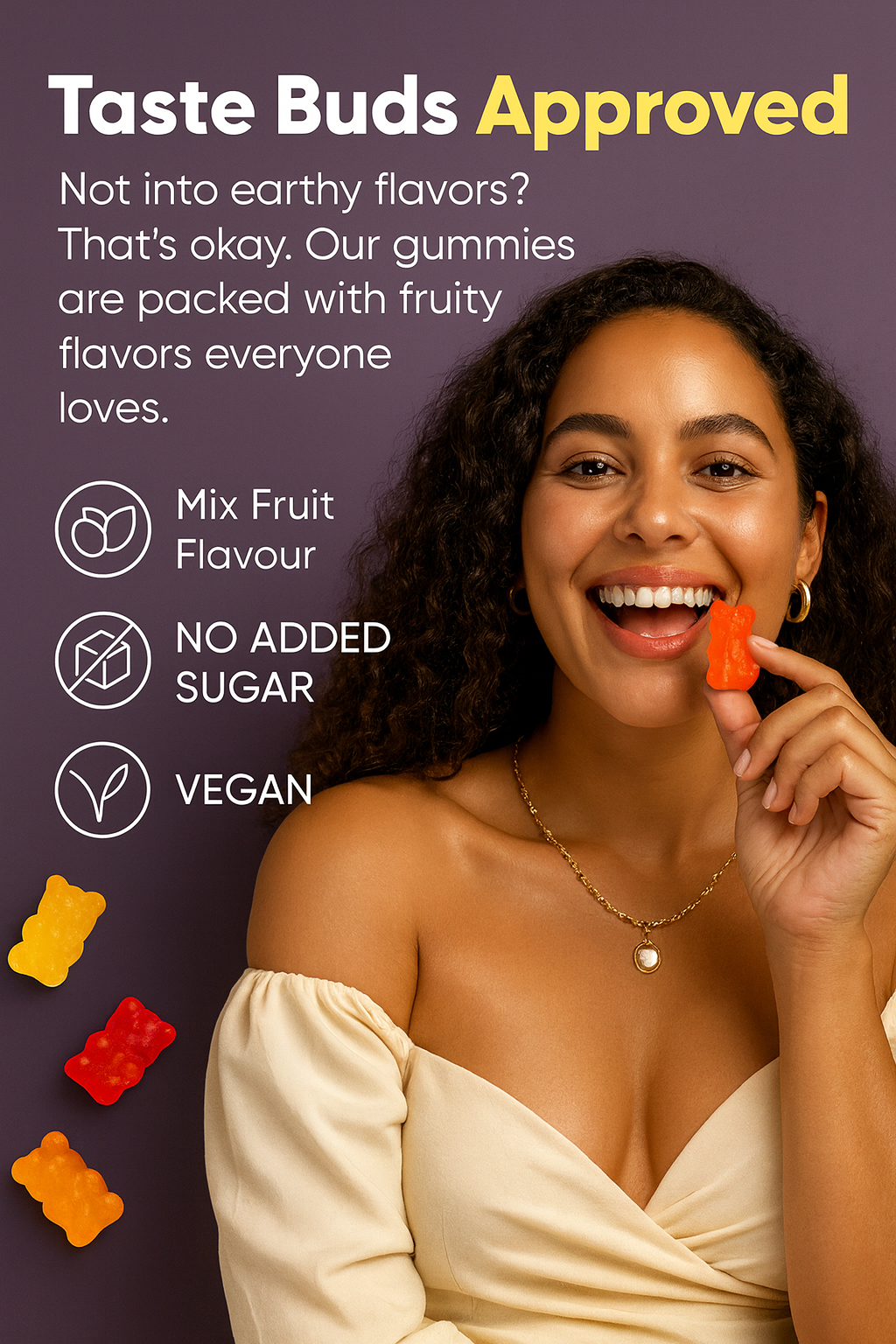 Zelro™ Organic & Functional Mushroom Gummies