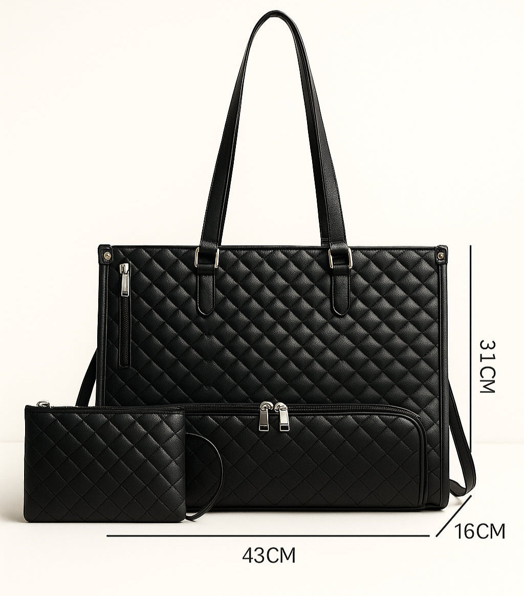 Zelro™ Lunch & Laptop Tote Bag