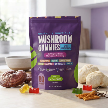 Zelro™ Organic & Functional Mushroom Gummies