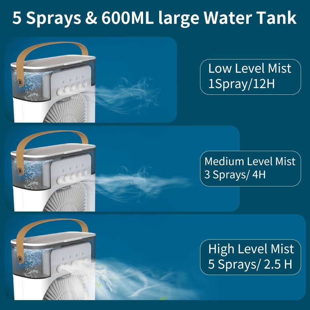 4 in 1 With Ice Water Air Conditioner and Humidifier