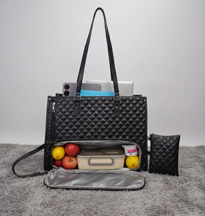 Zelro™ Lunch & Laptop Tote Bag