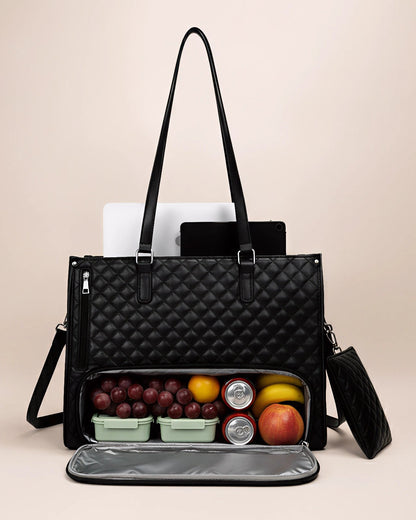 Zelro™ Lunch & Laptop Tote Bag